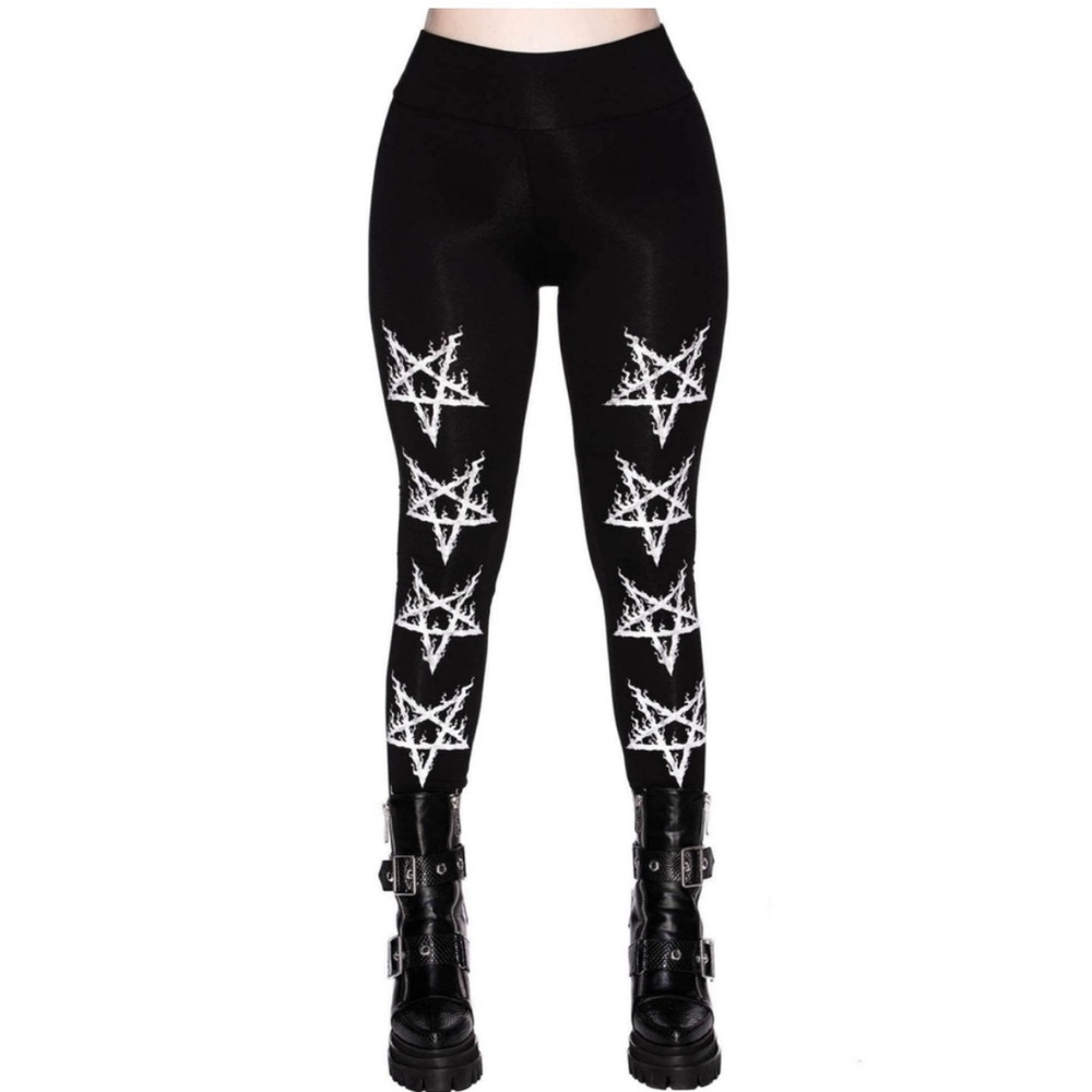 Killstar Night Terror Leggings [PLUS]